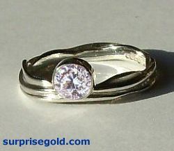 one .5 carat diamond engagement ring