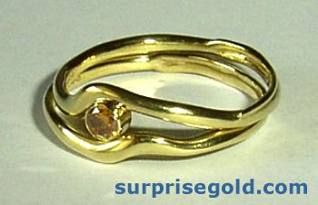 Engagement matching ring